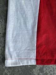 Levi’s Vintage 1984 USA West LA Olympics V-neck Ringer Collar Tee XL 22” X 27”