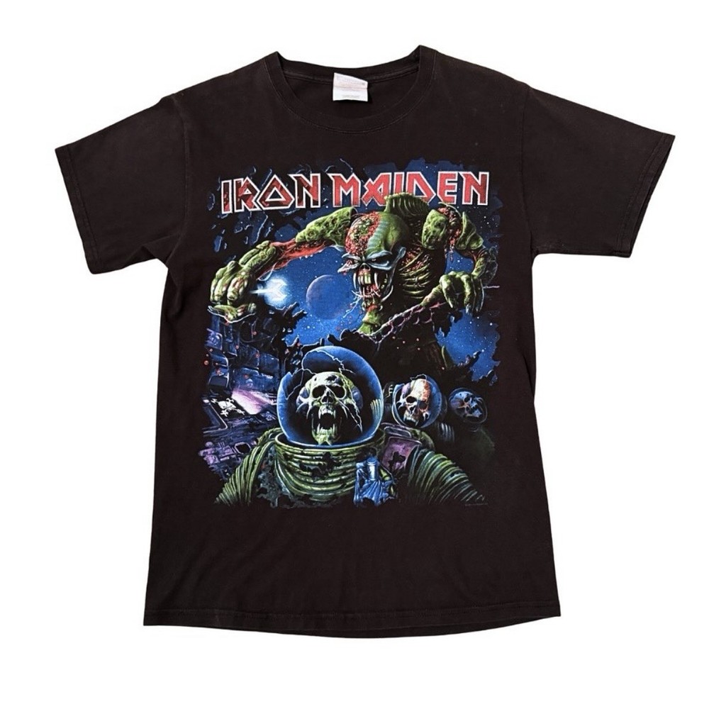 Y2K Iron Maiden The Final Frontier Band Tour T Shirt size Small