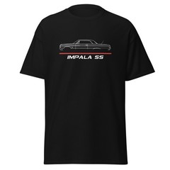 Impala SS 1964 Lowrider Classic Muscle V8 Custom Graphic Tee T-Shirt Gift