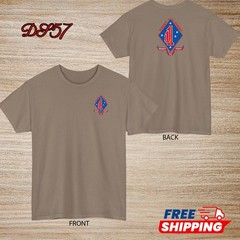 1st Battalion Marine Regiment USMC T-Shirt Logo S to 5XL Made In USA
