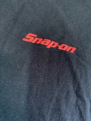 VTG Mens XL Snap On The Tool For Every Toy Motorcycle Tshirt Fruit Of The Loom