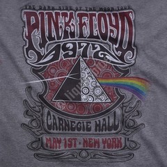 PINK FLOYD-CARNEGIE HALL NY 72-DK SIDE MOON TOUR-T-SHIRT S-M-L-XL-2X,3X-4X,5X-6X