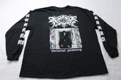 Xasthur Unisex Adult’s Graphic Nocturnal Long Sleeve Shirt AP2 Black Size: 2XL