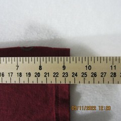 Champion Shirt Mens Large Maroon Short Sleeve Athletic Workout Outdoor Casual