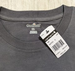 NWT Carhartt Short Sleeve Charcoal IRREGULAR Pocket T-Shirt Men’s XL