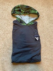 Nike Military Camo Long Sleeve T-Shirt with Hoodie – Size Large