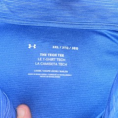 NWT Under Armour 1/4 Zip Men’s Tech Tee Long Sleeve Size 3XL — FREE SHIPPING