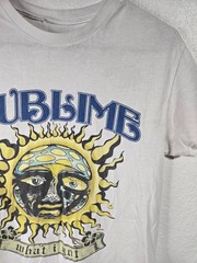 Sublime What I Got T-Shirt Size Small White Classic Sun Logo Ska Punk Rock Band