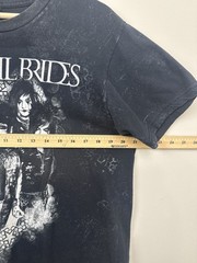 Vintage Black Veil Brides Y2K Rare Bay Island Emo Band Rock Graphic Tee Shirt Lg