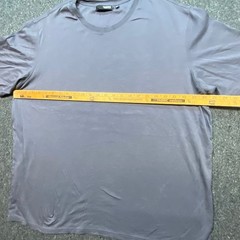 Murano Liquid Luxury TShirt Sz 2XT Mens Gray Premium Minimalist Short Sleeve Tee