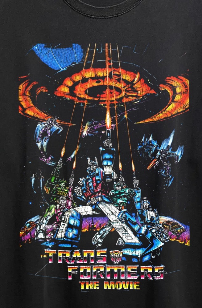 Transformers The Movie Promo T-Shirt Black XXL