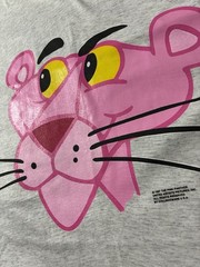 Pink Panther Vintage Fruit of The Loom Big Head T-Shirt 1997 Made In USA Cartoon