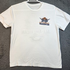 Bun B All American Takeover Shirt Mens Medium White Houston Rodeo 2024 Tour