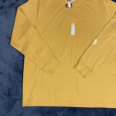 Carhartt Loose Fit Heavyweight Long-Sleeve Logo Sleeve Graphic, Size L TK0231-M