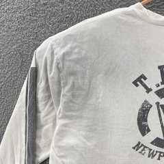 VINTAGE Tommy Hilfiger T Shirt Men XXL 2XL White Spellout Logo Street Wear 00s
