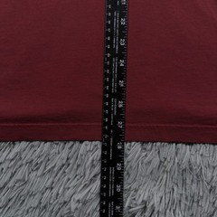 Mack Weldon Adult Shirt Large Red Daily Wear Pima Cotton Pullover Tee Mens