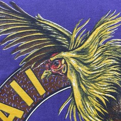 Vintage 90’s Hawaii Cock Fighting Club Rooster T-Shirt Men Size XL-L Collection