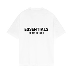 Fear of God Essentials Classic Tee ‘Bright White’ S Size Oversized T-Shirt NWT