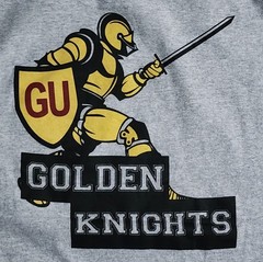 Gannon University T-Shirt Sz Large Golden Knights Erie Pennsylvania GU Tee