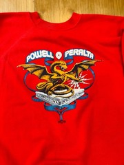 Lance Mountain’s Vintage OG Powell Peralta Banner Dragon Skateboard Sweatshirt