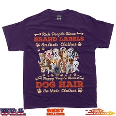 Rich People Have Brand Labels On Their Clothes Happy People T-Shirt