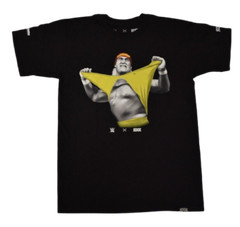 WWE + Rook Mens Hulk Hogan Hulkamania Wrestling Classic Graphic Shirt NWT S-2XL