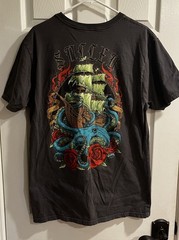 Sullen Premium Collective Men’s Black Double-Sided Graphic Print T-Shirt L