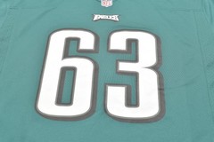 Nike NFL On Field Men’s Philadelphia Eagles Jack Driscoll #63 Jersey 3XL Green