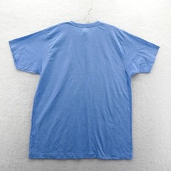 Cocoa Beach Shirt Mens Large Blue Florida Nature Travel Beach Palm Tultex New