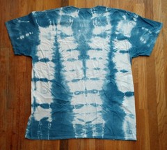 Cotton Tie-dyed T-shirt Size 3X-Tall Hand-dyed one of a kind