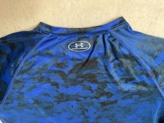 Under Armour shirt Mens Large Air Force Academy Loose Heatgear blue black