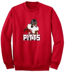 Kyle Pitts Atlanta Falcons Pic CREW HOODED SWEATSHIRT