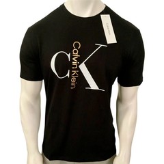 MSRP $54.99 NWT CALVIN KLEIN MEN’S BLACK CREW NECK SHORT SLEEVE T-SHIRT SIZE S L