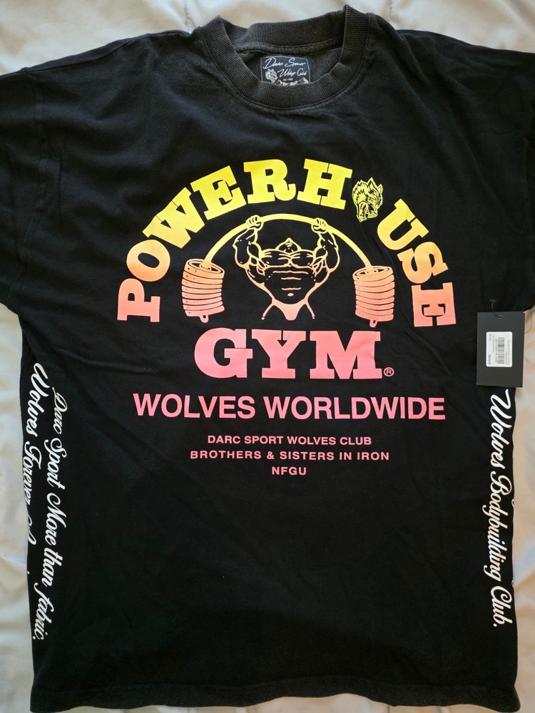 Darc Sport x Powerhouse Gym Of The Wolves Premium Men’s Size Medium Brand NEW