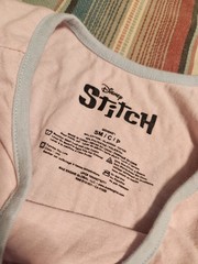 Disney’s Stitch Weekend Plans Pastel Tank Top- Size Men’s Small