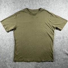 Cotton On Organic Loose Fit T-Shirt Small Olive Green 100% Organic Cotton