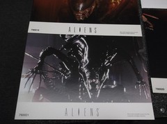Fright Rags Aliens XL Shirt Box Set with Lobby Cards, Sticker, Weyland Folder