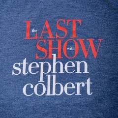 THE LAST SHOW WITH STEPHEN COLBERT Shirt XL Blue