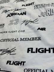 ADULT SIZE S AIR JORDAN FLIGHT CLUB #23 WHITE SHORT SLEEVE LOGOS T-SHIRT MJ AIR