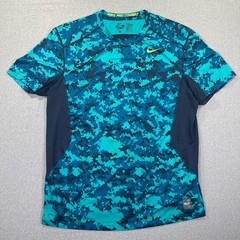 Nike Pro Combat Dri-FIT Shirt Mens XL Digital Camo Fitted Training MMA Fighting