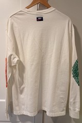 Nike Air Jordan Rare Air Distressed Long Sleeve Shirt IB3134-133 White Men’s L