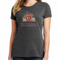 Cancer awareness shirt -This is the chapter where i fight back shirt