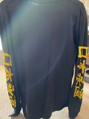 Fashion Nova Men JPN International Racing Team 1990-1999 Black Shirt Size M
