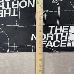 The North Face All Over Graphic Injection Print T-Shirt Men’s L Black Fading