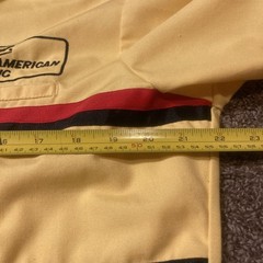 Vintage Pennzoil Pit Crew Button Up Shirt 70s 80s Sz M Xquisite Designs Racing