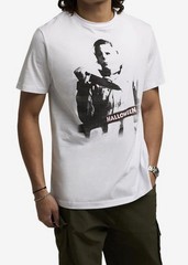 Men’s JOHN CARPENTER’S HALLOWEEN Graphic Tee T-Shirt MICHAEL MYERS Knife XL *6S