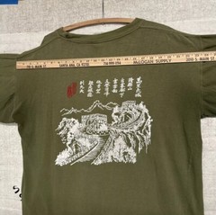Vintage Hang Ten T Shirt 90s I Climbed The Great Wall of China Double Print XL