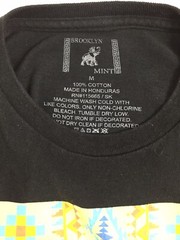 The Notorious B.I.G. Brooklyn Mint Rap Aztec T-Shirt Medium Black