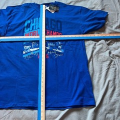 Chicago Cubs World Series Champs 2016 MLB Baseball T-Shirt Mens XL NWT Champions