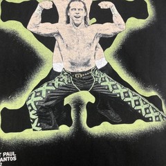 D Generation X WWE Wrestling S Black Shaka Wear Super Max Heavy Cotton Tee